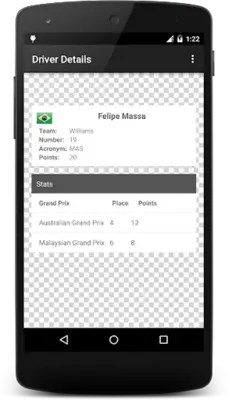 Formula Race Calendar android App screenshot 1