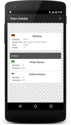 Formula Race Calendar android App screenshot 3