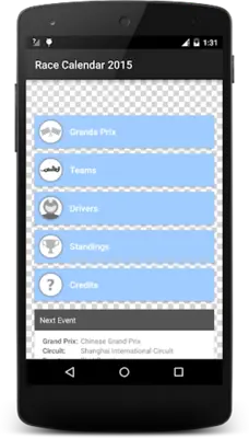 Formula Race Calendar android App screenshot 7